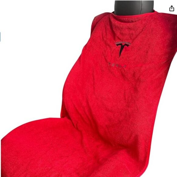 Piora Upgraded Compatible Tesla Model 3/Y/X/S Towel Waterproof Seat Protector - Picture 3 of 8